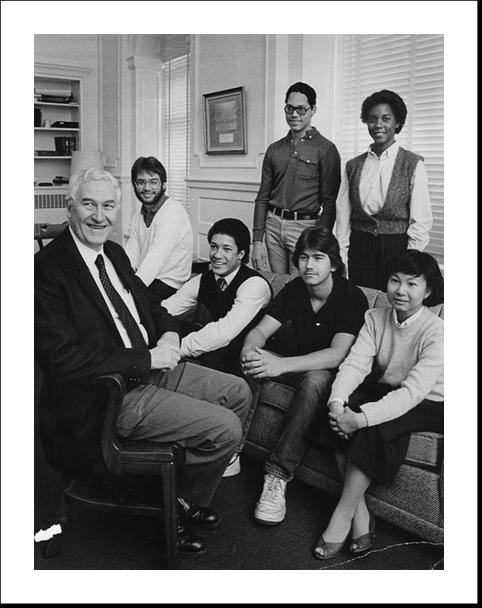 Original Class with Chancellor Irv Shain